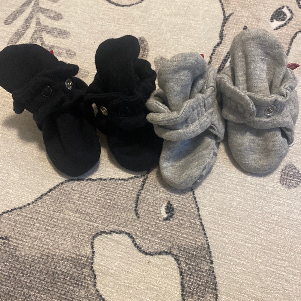 Zutano booties 3 months